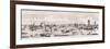 London from the River Thames, 1844-Frank Vizetelly-Framed Premium Giclee Print