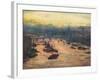 London, from the Tower Bridge, 1905-null-Framed Giclee Print