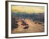 London, from the Tower Bridge, 1905-null-Framed Giclee Print