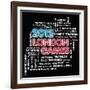 London Games-Tom Frazier-Framed Giclee Print