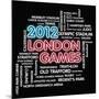 London Games-Tom Frazier-Mounted Giclee Print