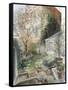 London Garden-Mary Kuper-Framed Stretched Canvas