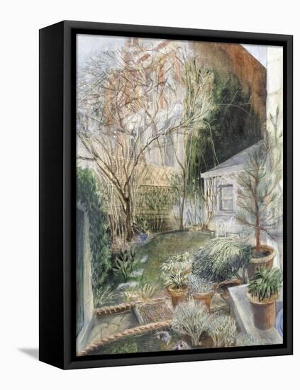 London Garden-Mary Kuper-Framed Stretched Canvas