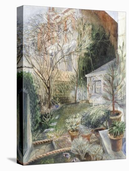 London Garden-Mary Kuper-Stretched Canvas