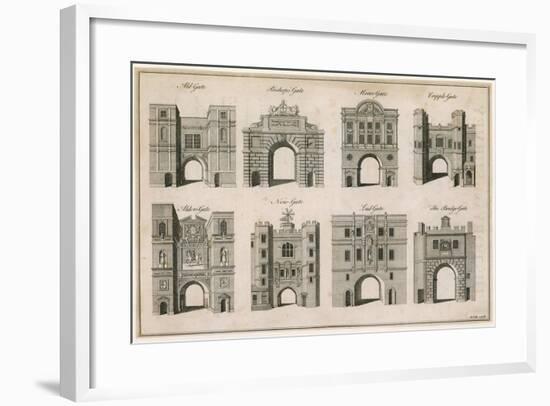 London Gates-null-Framed Giclee Print