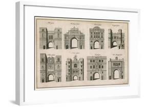 London Gates-null-Framed Giclee Print