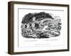 London Going Out of Town or the March of Bricks and Mortar, 1829-George Cruikshank-Framed Giclee Print