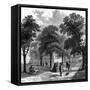 London Grays Inn-WH Prior-Framed Stretched Canvas