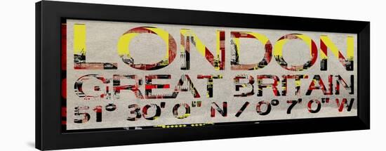 London, Great Britian-Whoartnow-Framed Premium Giclee Print