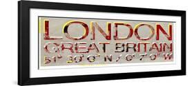 London, Great Britian-Whoartnow-Framed Giclee Print