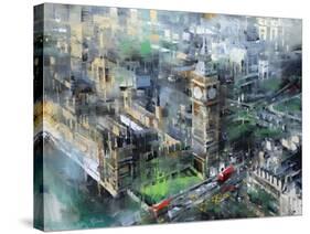 London Green - Big Ben-Mark Lague-Stretched Canvas