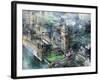 London Green - Big Ben-Mark Lague-Framed Art Print