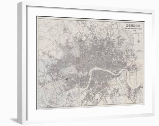 London, Guide to the International Exhibition, 1862-John Dower-Framed Giclee Print