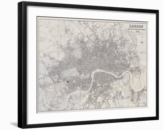 London, Guide to the International Exhibition, 1862-John Dower-Framed Giclee Print