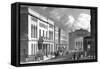 London Haymarket-Thomas H Shepherd-Framed Stretched Canvas