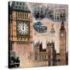 London III-John Clarke-Stretched Canvas