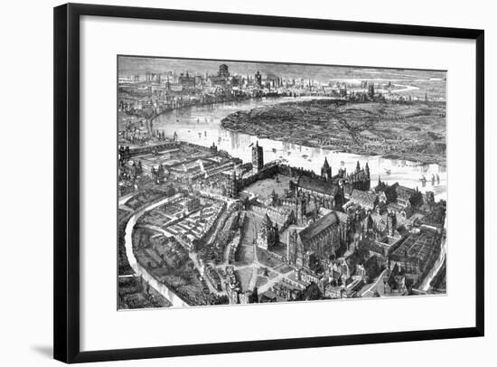 London in 1584-null-Framed Giclee Print