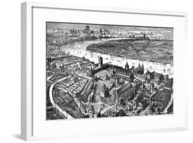 London in 1584-null-Framed Giclee Print