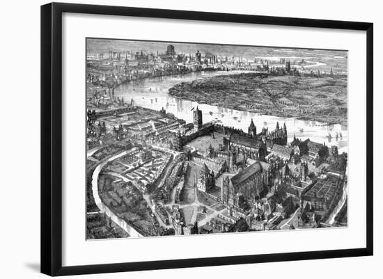 London in 1584-null-Framed Giclee Print