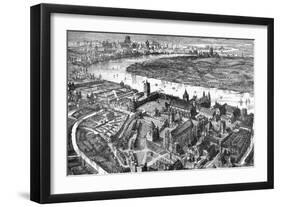 London in 1584-null-Framed Giclee Print