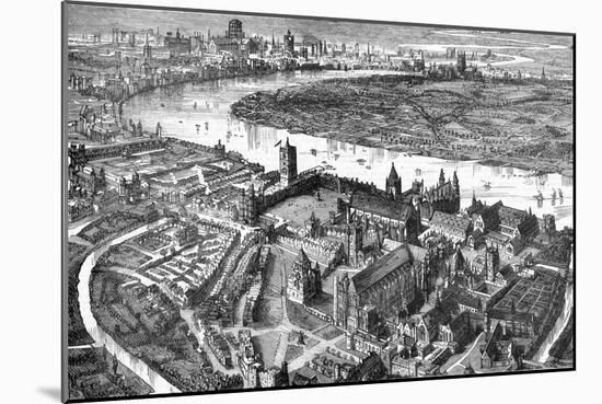 London in 1584-null-Mounted Giclee Print