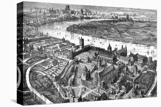 London in 1584-null-Stretched Canvas