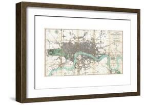 London in Miniature-Edward Mogg-Framed Giclee Print