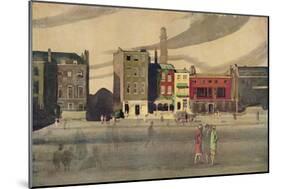 London in Spring, 19th Century, (1938)-George Sheringham-Mounted Giclee Print