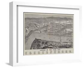 London in the Year 1560-null-Framed Giclee Print