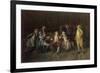 London Jacobites Receiving News of the Prestonpans-George Ogilvy Reid-Framed Giclee Print