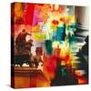 London Jazz I-Georges Generali-Stretched Canvas