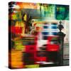 London Jazz II-Georges Generali-Stretched Canvas