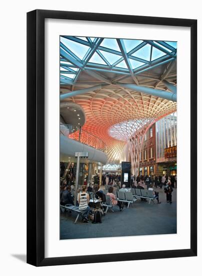 London King's Cross Station-Tim Kahane-Framed Photographic Print