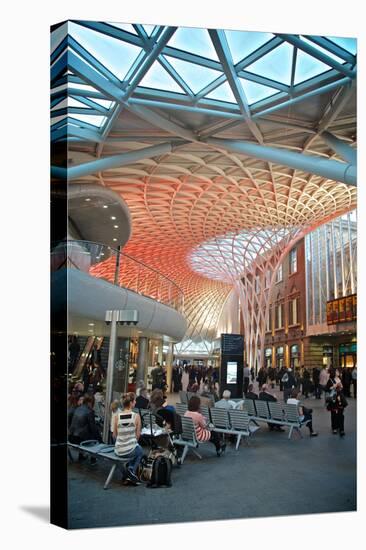 London King's Cross Station-Tim Kahane-Stretched Canvas