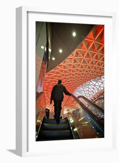 London King's Cross Station-Tim Kahane-Framed Photographic Print