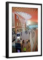 London King's Cross Station-Tim Kahane-Framed Photographic Print