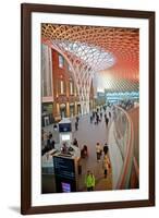 London King's Cross Station-Tim Kahane-Framed Photographic Print