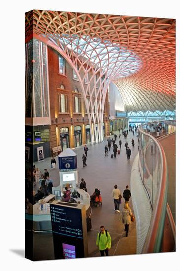 London King's Cross Station-Tim Kahane-Stretched Canvas