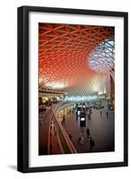 London King's Cross Station-Tim Kahane-Framed Premium Photographic Print