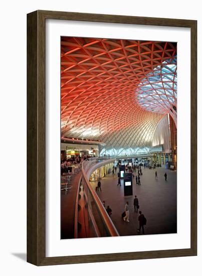 London King's Cross Station-Tim Kahane-Framed Photographic Print