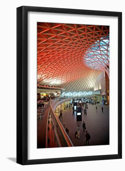 London King's Cross Station-Tim Kahane-Framed Photographic Print