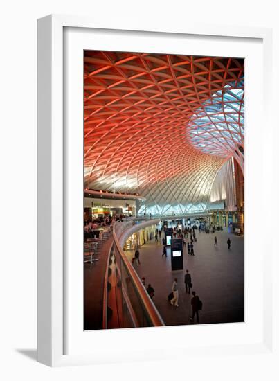 London King's Cross Station-Tim Kahane-Framed Photographic Print