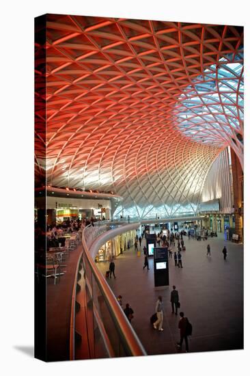 London King's Cross Station-Tim Kahane-Stretched Canvas