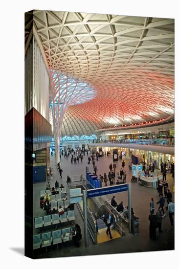 London King's Cross Station-Tim Kahane-Stretched Canvas