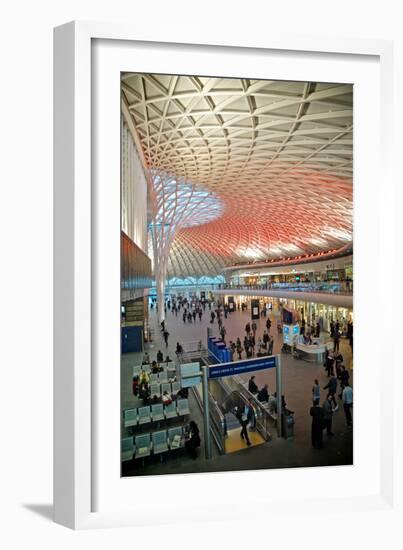 London King's Cross Station-Tim Kahane-Framed Photographic Print