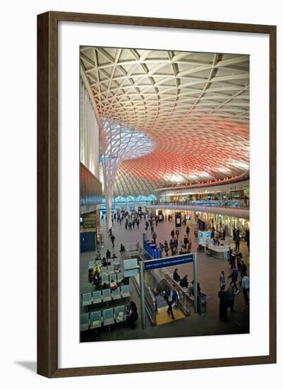 London King's Cross Station-Tim Kahane-Framed Photographic Print