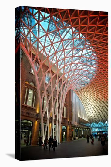 London King's Cross Station-Tim Kahane-Stretched Canvas