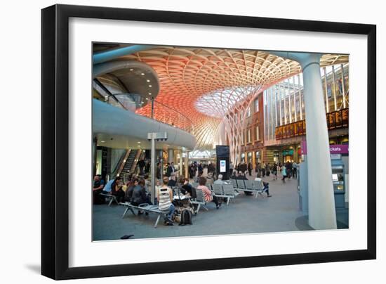 London King's Cross Station-Tim Kahane-Framed Photographic Print