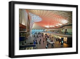 London King's Cross Station-Tim Kahane-Framed Photographic Print