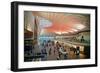 London King's Cross Station-Tim Kahane-Framed Photographic Print